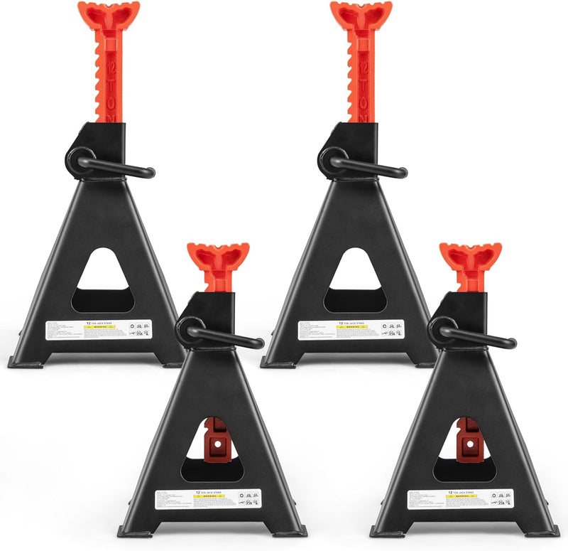 Load image into Gallery viewer, Goplus Jack Stands 12 Ton | 26,400 LBS Jack Stand with 19&quot;-29.5&quot; Adjustable Lifting Height
