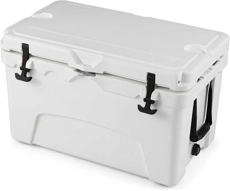 Load image into Gallery viewer, Goplus 45QT Hard Cooler w/Portable Handles &amp; Cup Holders for Camping Fishing Beach
