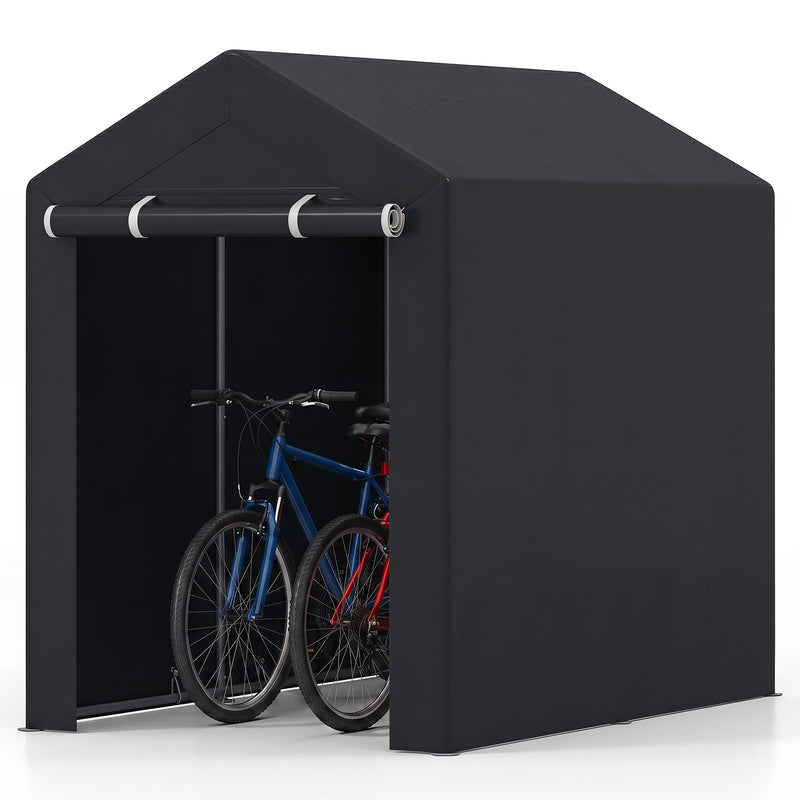 Load image into Gallery viewer, Goplus Heavy-Duty Portable Storage Shed Waterproof Outdoor Carport Garage Tent
