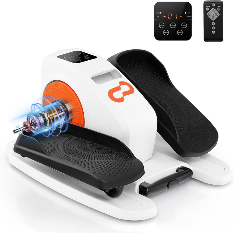 Load image into Gallery viewer, Goplus Under Desk Elliptical Machine, Electric Seated Pedal Exerciser with LED Display Monitor
