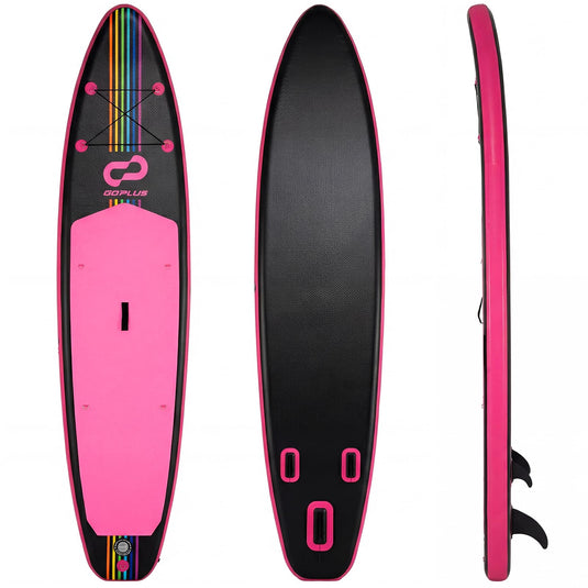 Goplus 11FT Inflatable Stand Up Paddle Board with Accessory Pack