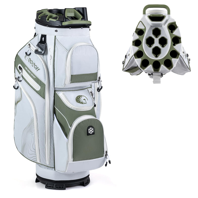 Load image into Gallery viewer, Goplus Lightweight Molded Lock Top Golf Club Bag w/14-Way Full Length Organizer Dividers
