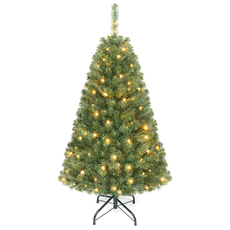 Load image into Gallery viewer, Goplus 8FT/7FT Artificial Christmas Tree | Holiday Decoration Tree Indoor Outdoor
