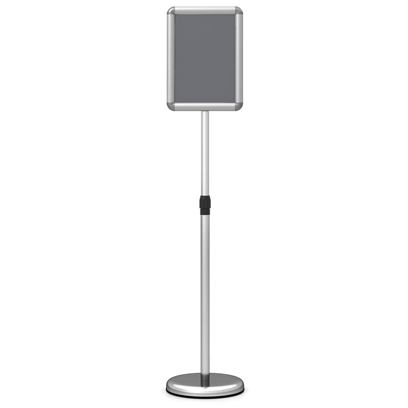 Load image into Gallery viewer, Goplus 8.5 x 11 Inch Sign Holder Stand with Snap-Open Frame &amp; 360° Rotation
