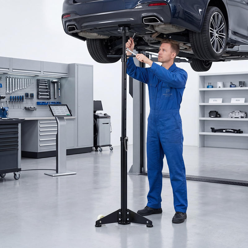 Load image into Gallery viewer, Goplus Underhoist Support Stand | 3/4 Ton Capacity Jack Stand | Lifting from 38.5" to 75.5"
