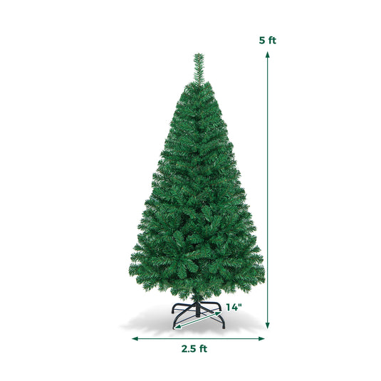 Artificial Christmas Tree with Solid Metal Stand