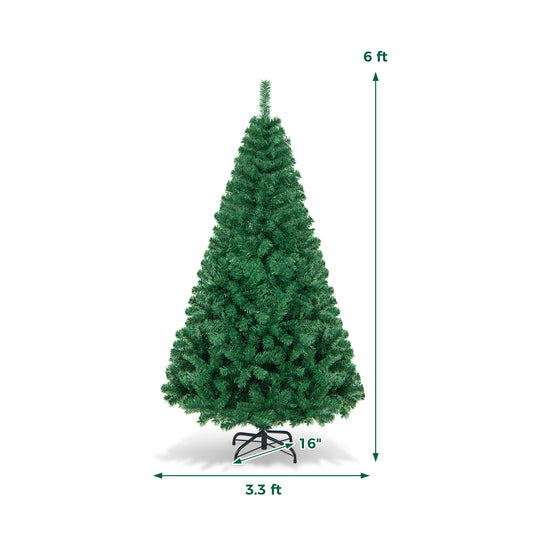 Artificial Christmas Tree with Solid Metal Stand