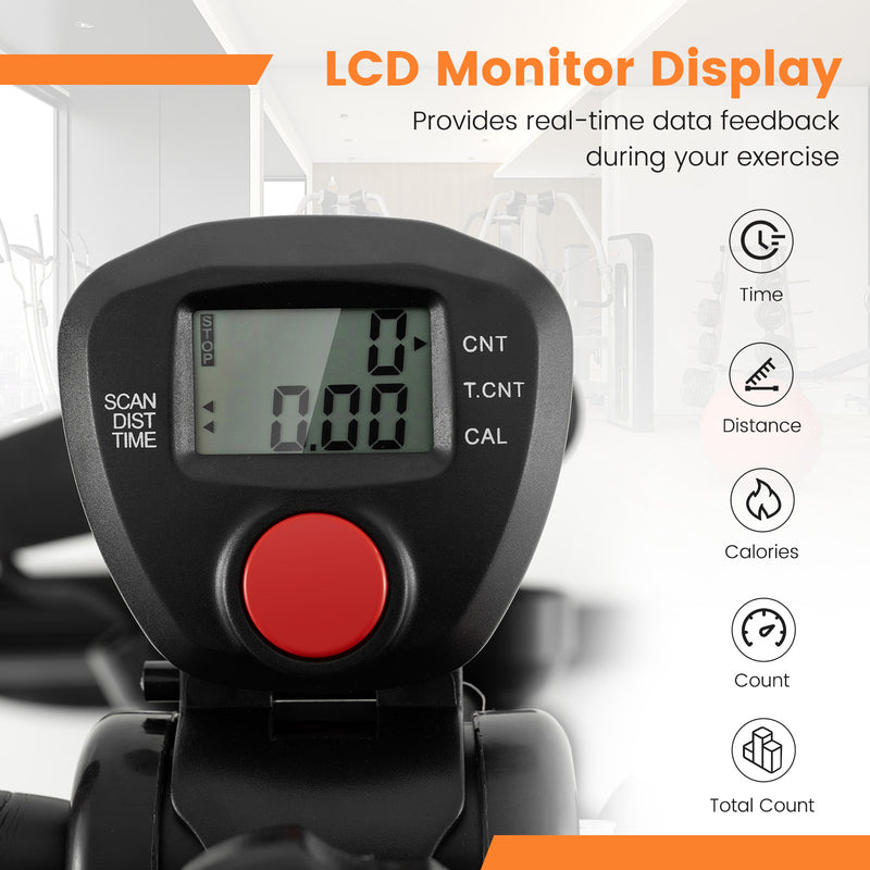 Load image into Gallery viewer, Goplus Pedal Exerciser for Seniors, Adjustable Hand Arm Leg Knee Exercise Equipment
