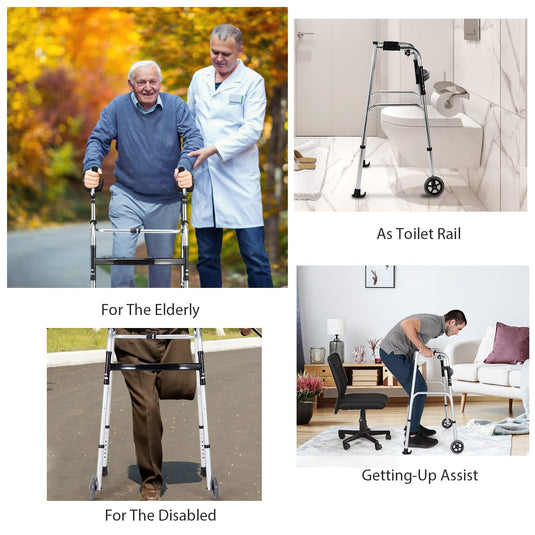 Foldable Standard Walker - GoplusUS