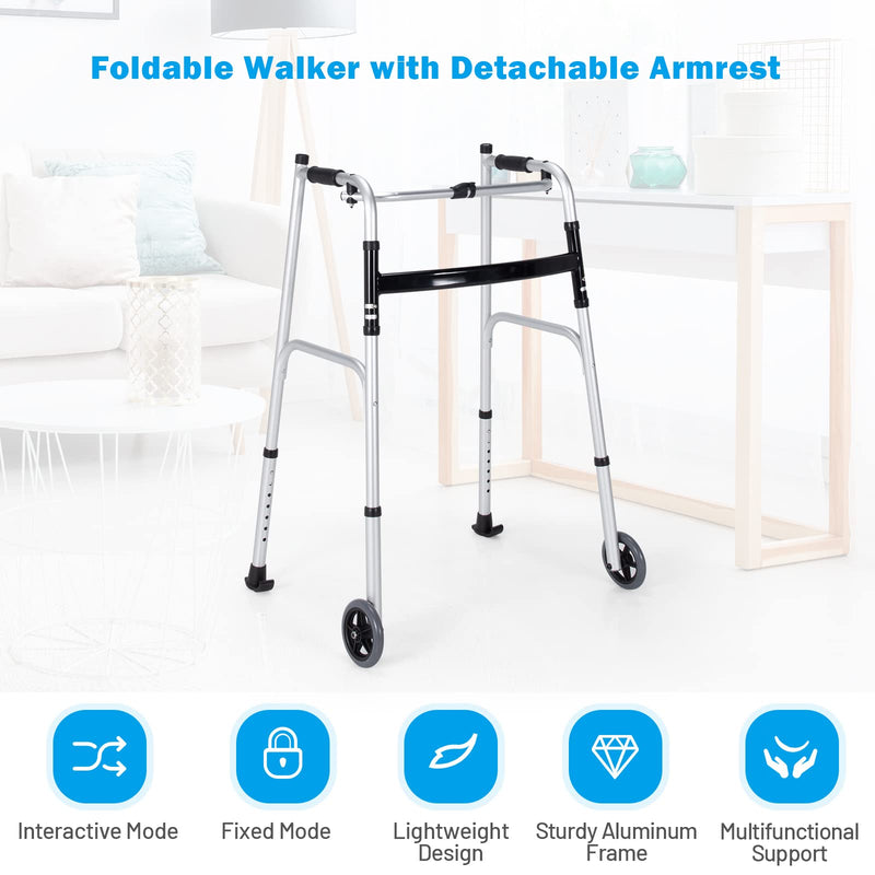 Load image into Gallery viewer, Foldable Standard Walker - GoplusUS
