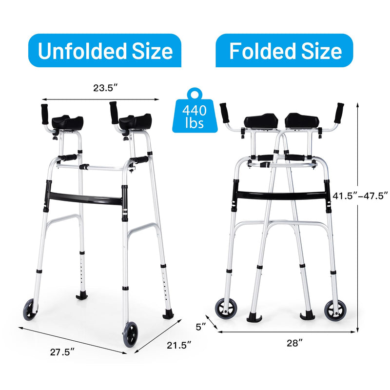 Load image into Gallery viewer, Foldable Standard Walker - GoplusUS
