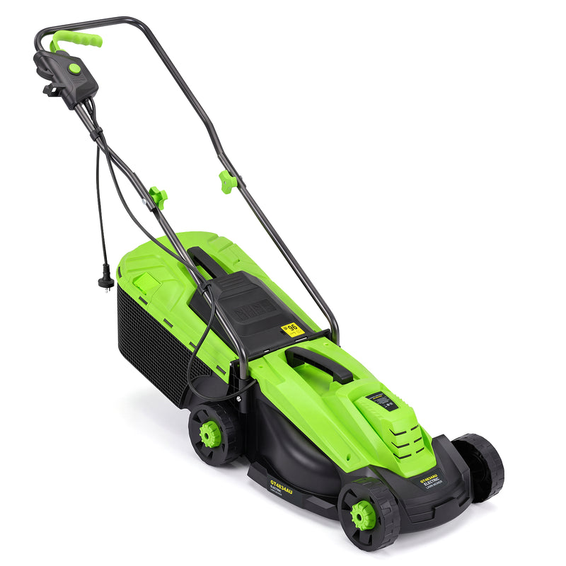 Load image into Gallery viewer, Goplus Electric Lawn Mower, 2-in-1 Versatile Corded Lawn Mower, 10 AMP Motor, 13" Cutting Deck
