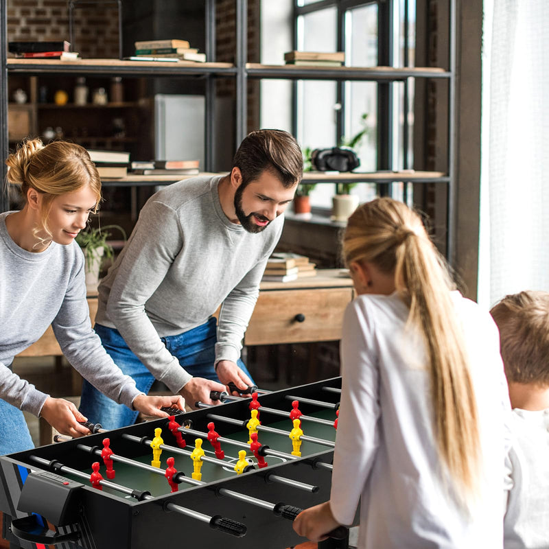 Load image into Gallery viewer, Goplus 4-in-1 Combination Game Table, Multi Game Table Set with Soccer, Air Hockey, Billiards, Table Tennis
