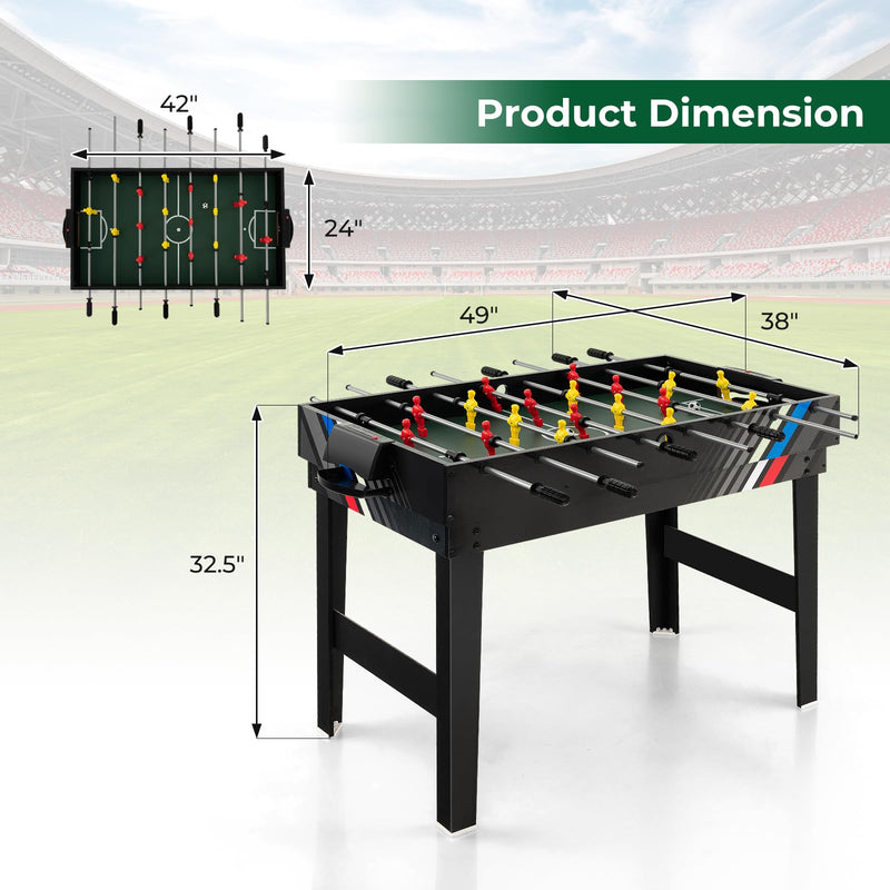 Load image into Gallery viewer, Goplus 4-in-1 Combination Game Table, Multi Game Table Set with Soccer, Air Hockey, Billiards, Table Tennis
