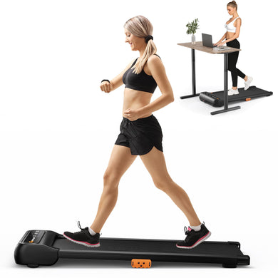 Walking Pad, Under Desk Treadmill for Home and Office - Goplus