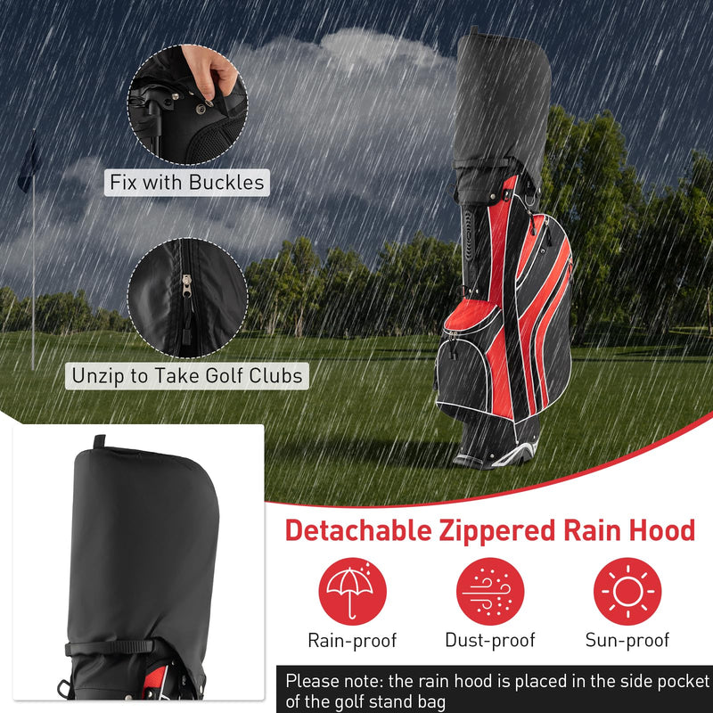 Load image into Gallery viewer, Goplus Golf Stand Bag, Lightweight Golf Club Bag
