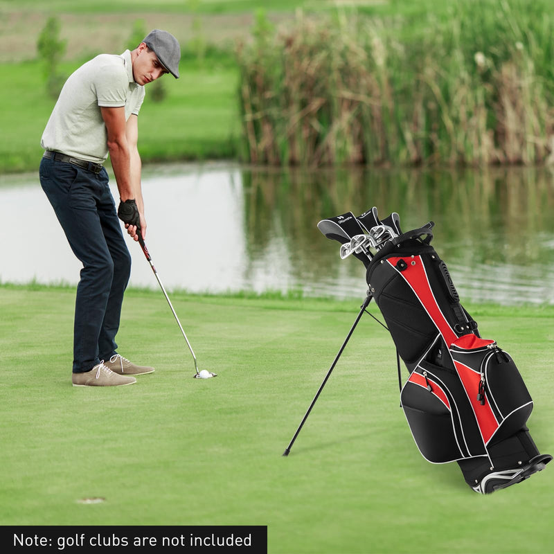 Load image into Gallery viewer, Goplus Golf Stand Bag, Lightweight Golf Club Bag

