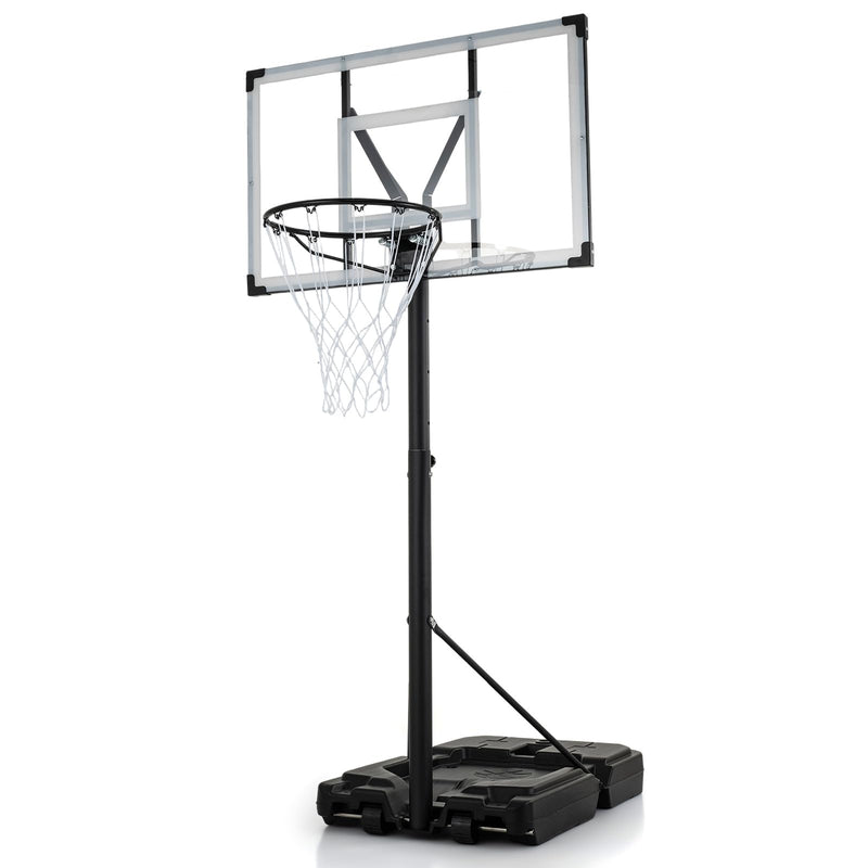 Load image into Gallery viewer, Goplus 10FT Basketball Hoop w/ 44'' Shatterproof PC Backboard for Adults
