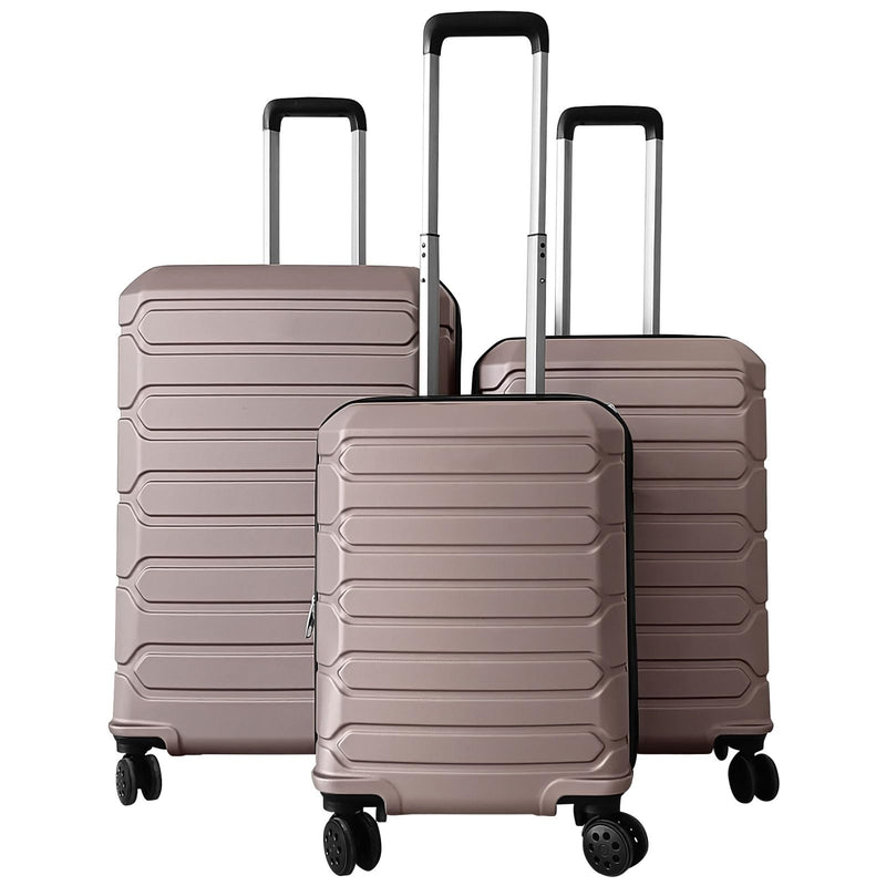 Load image into Gallery viewer, Goplus 20/24/28 Inch Lightweight Hardshell Suitcases with 360° Spinner Wheels(3 Piece Cross Stripe)
