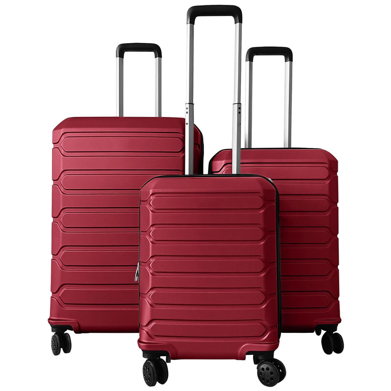 Load image into Gallery viewer, Goplus 20/24/28 Inch Lightweight Hardshell Suitcases with 360° Spinner Wheels(3 Piece Cross Stripe)
