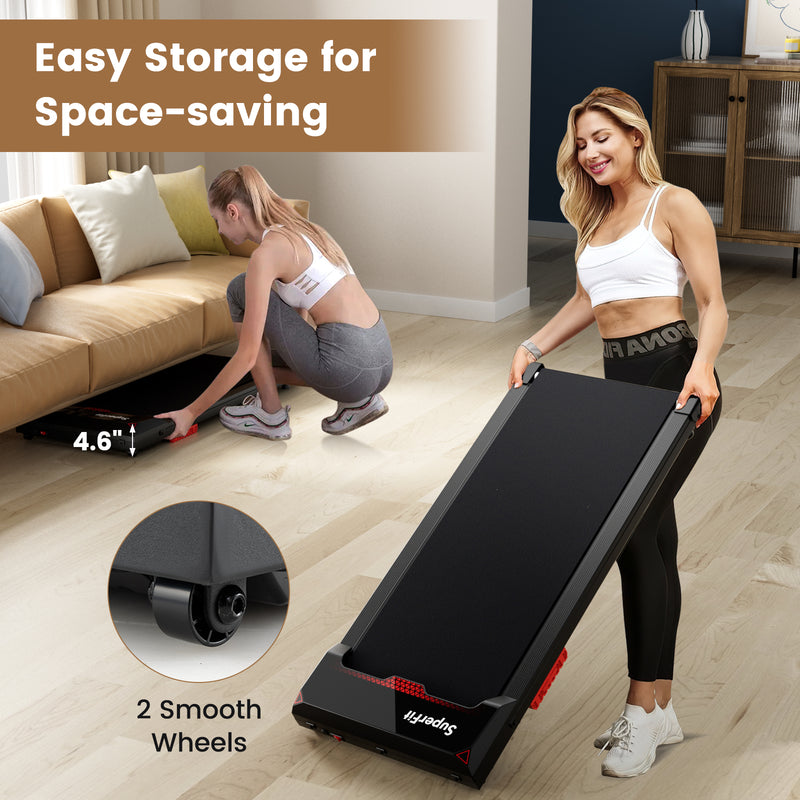 Load image into Gallery viewer, Goplus Walking Pad, 2.5HP 340LBS Capacity Under Desk Treadmill with Remote Control

