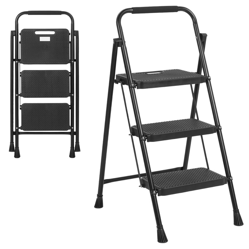 Load image into Gallery viewer, Goplus Portable &amp; Lightweight Step Ladder
