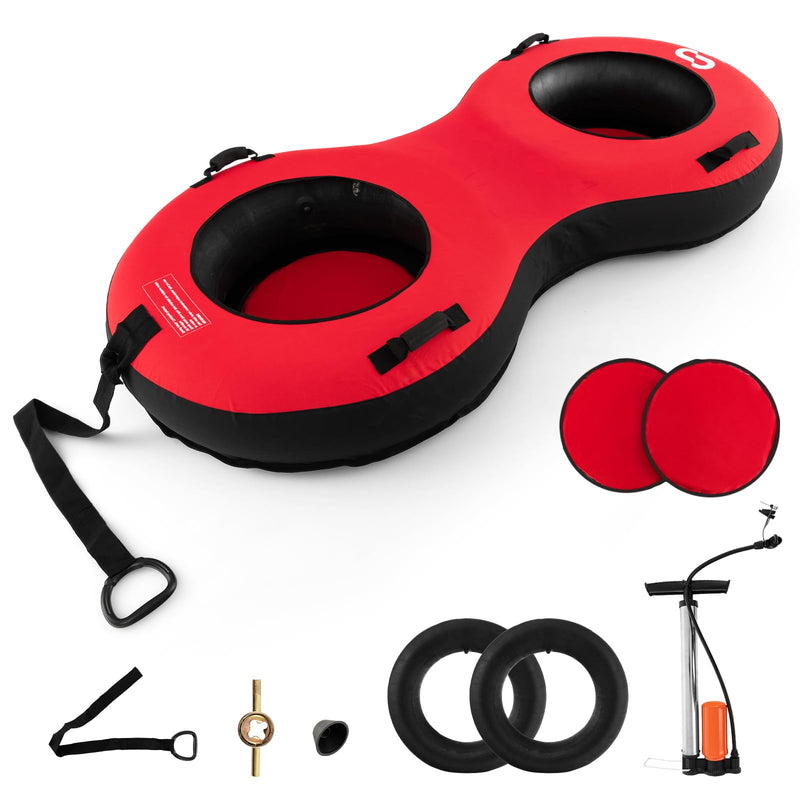 Load image into Gallery viewer, Goplus Heavy Duty Snow Tube for Sledding
