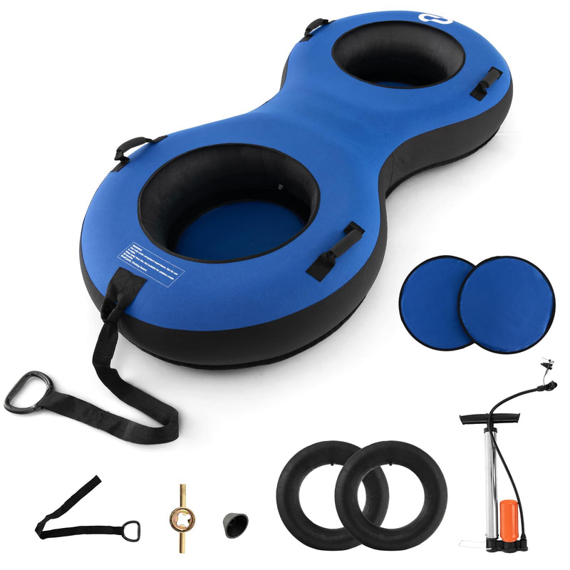 Load image into Gallery viewer, Goplus Heavy Duty Snow Tube for Sledding
