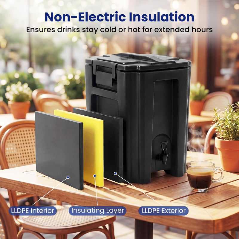 Load image into Gallery viewer, Goplus 13.2 Gal Insulated Beverage Dispenser

