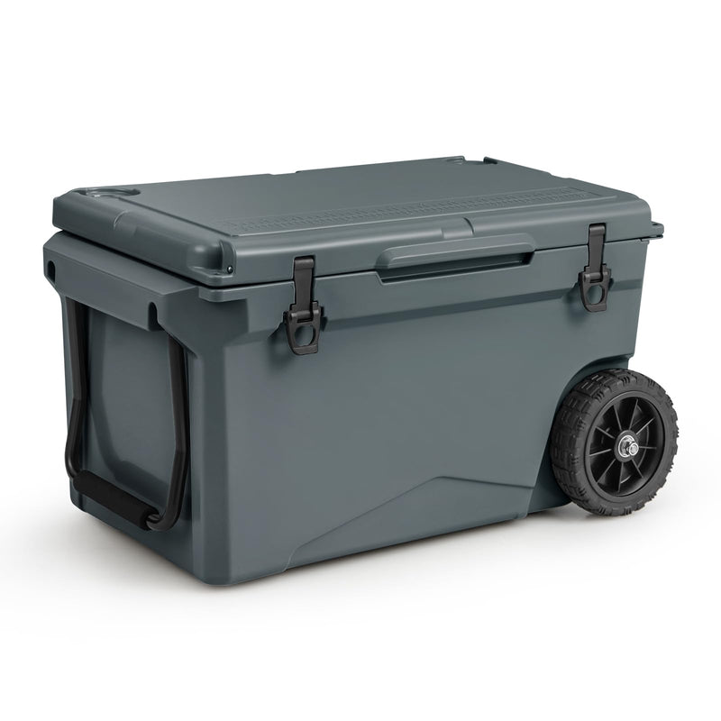 Load image into Gallery viewer, Goplus Cooler, Portable Ice Chest with All-Terrain Wheels
