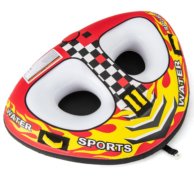 1-2 Person Inflatable Boat Tube with Quick Connector