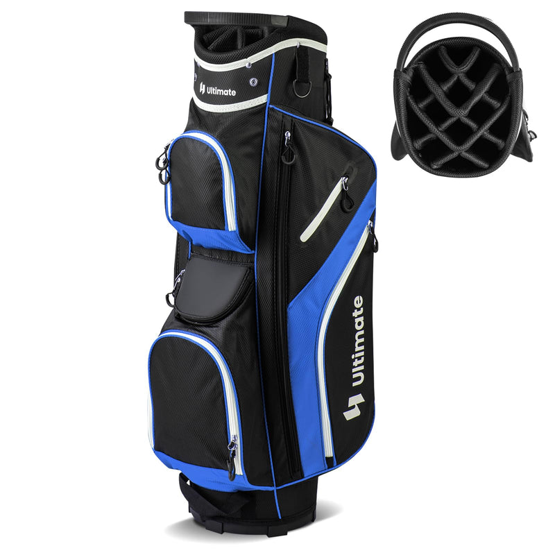 Load image into Gallery viewer, Goplus Golf Cart Bag with 14-Way Top Dividers
