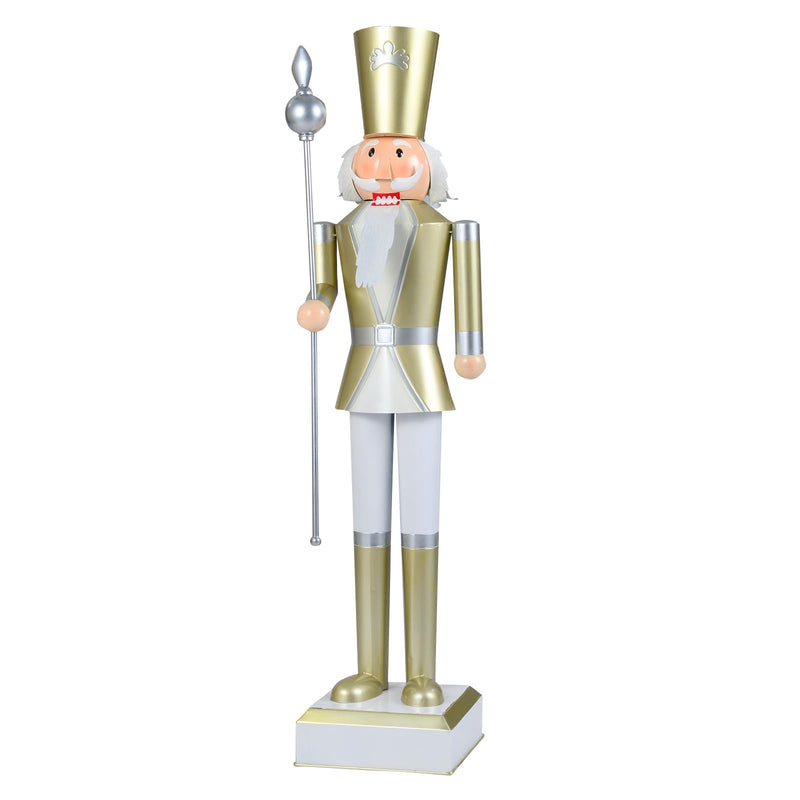 Load image into Gallery viewer, Goplus 4' Christmas Nutcracker w/High Hat Beautiful Scepter Uniform &amp; Boots
