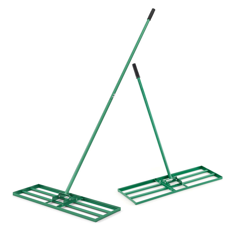 Load image into Gallery viewer, Goplus 30" x 10" Heavy Duty Level Lawn Tool w/ Ergonomic Handle for Soil
