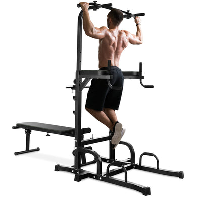 Goplus Power Tower with Bench