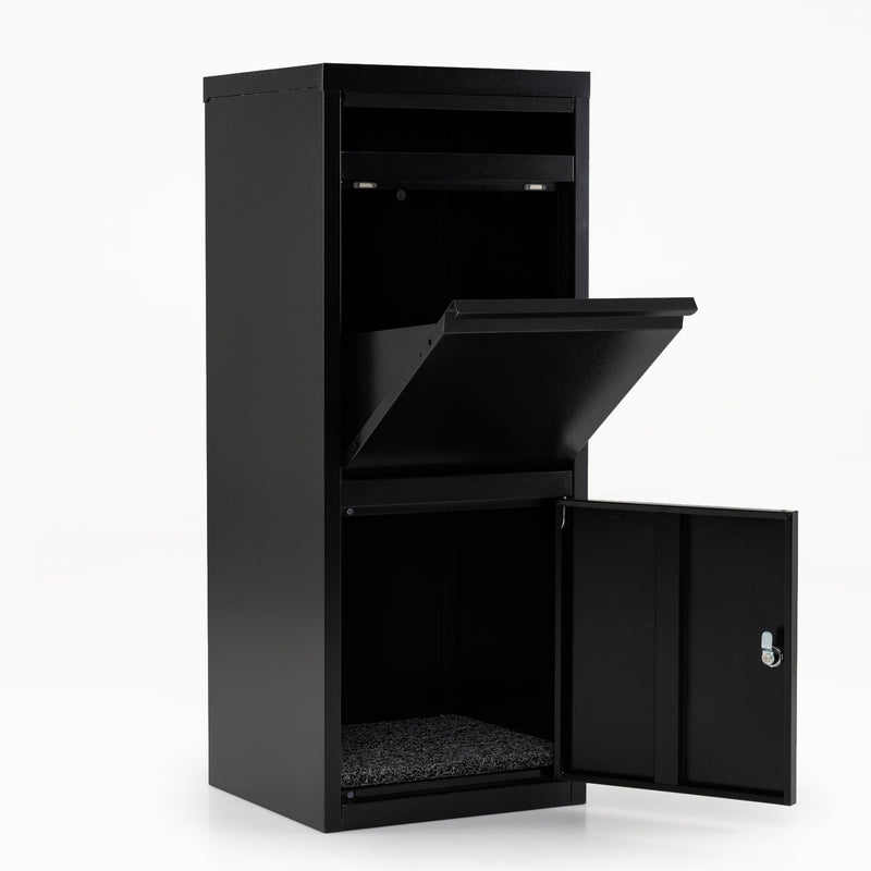 Load image into Gallery viewer, Goplus Galvanized Steel Parcel Drop Boxes with Lock

