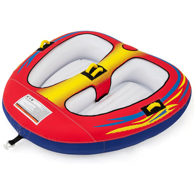 Goplus 1-2 Person Towable Tube for Boating Floating Raft Water Sports