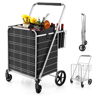 Shopping Cart for Groceries - Goplus