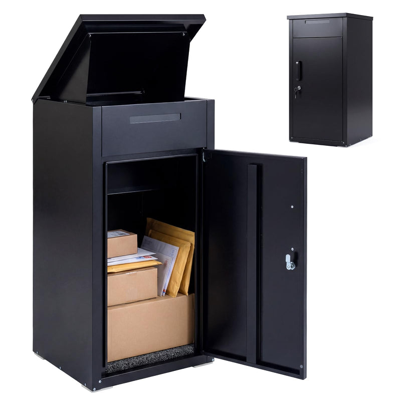 Load image into Gallery viewer, Goplus Galvanized Steel Parcel Drop Boxes with Lock
