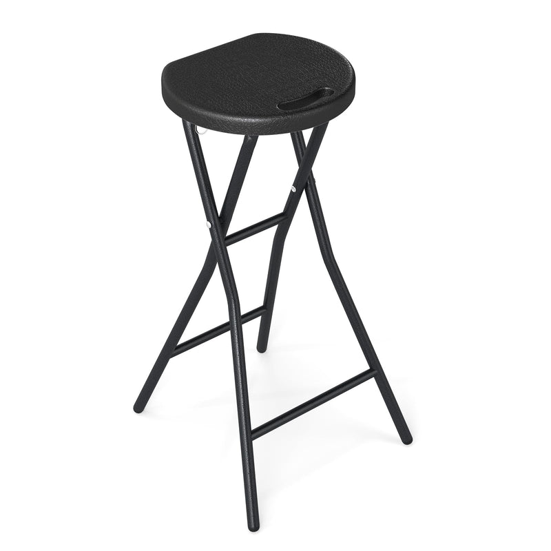 Load image into Gallery viewer, Goplus Folding Stool 27.5" Counter Height Backless Bar Chair for Kitchen Island Bar Table Patio
