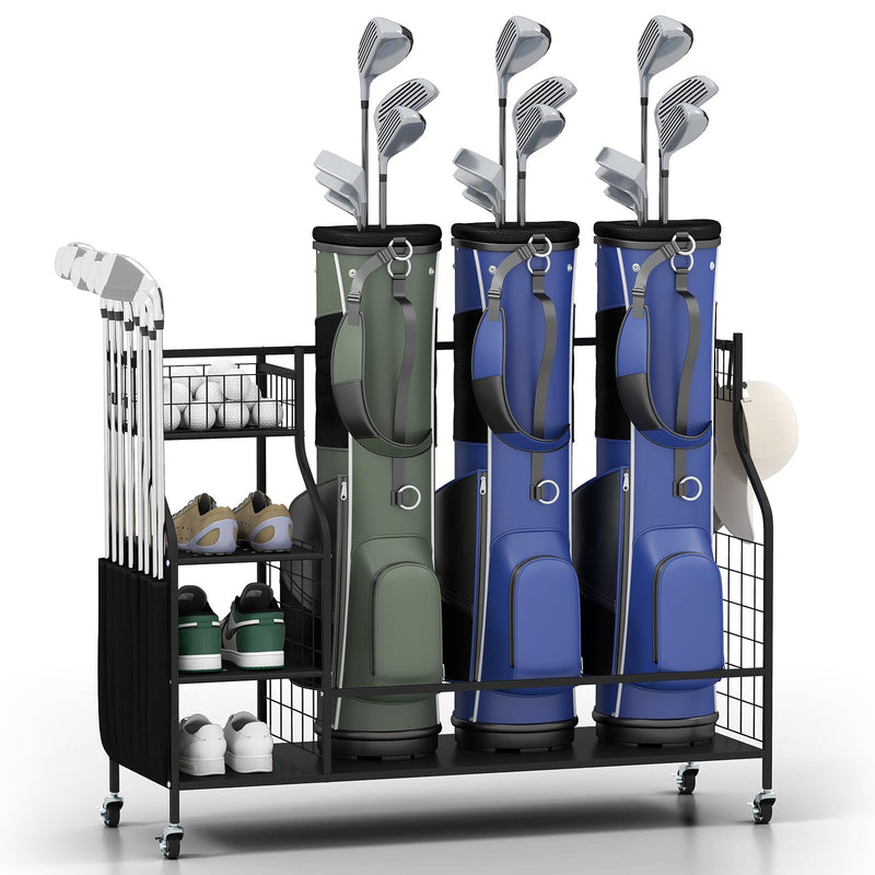 Load image into Gallery viewer, Goplus Golf Bag Organizer for Clubs Balls and Golfing Equipment Accessories
