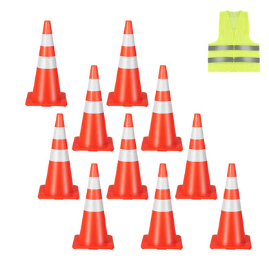 Goplus PVC Traffic Cones