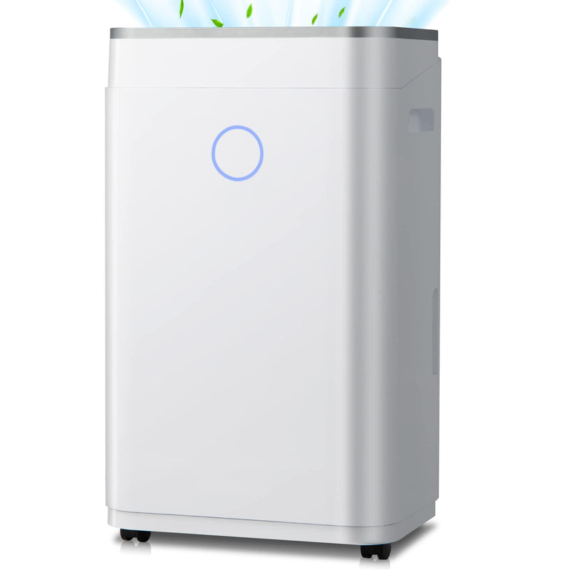 Load image into Gallery viewer, 60 Pints Dehumidifier Rooms up to 4000 Sq. Ft, with 3 Modes, 3-Color Digital Display, 1.7 Gallon Water Tank
