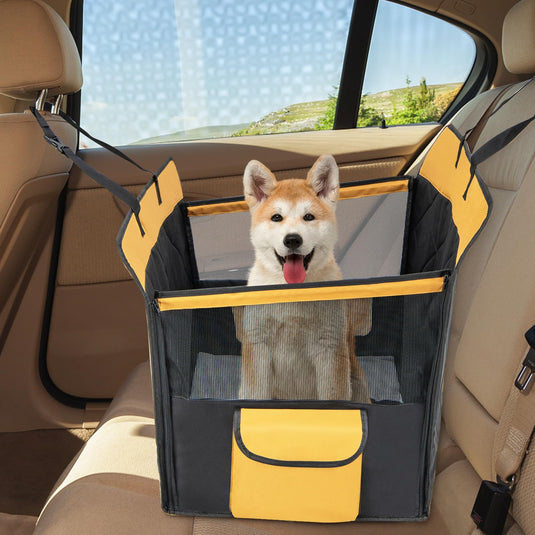 Goplus Dog Car Seat Cover for Small & Medium Dogs