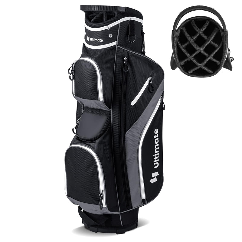 Load image into Gallery viewer, Goplus Golf Cart Bag with 14-Way Top Dividers
