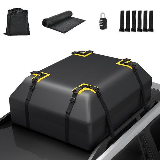 Goplus 15/21 Cu.Ft Roof Bag Cargo Carrier