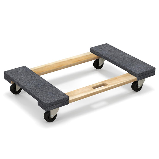 Goplus 4 Wheel Dolly Cart, 30.5