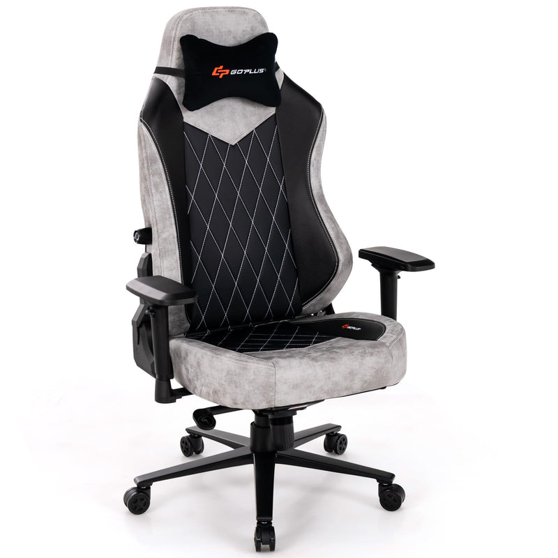 Load image into Gallery viewer, Goplus 360° Swivel Height Adjustable Computer Gamer Chair with Adjustable Lumbar Support

