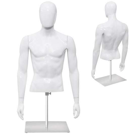 Goplus PP Men Model Mannequin Torso for Tailor Shop