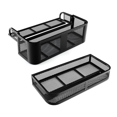 Goplus Heavy Duty Luggage Carrier with Metal Mesh Frame ATV/UTV Cargo Basket